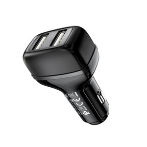 Hoco Z36 Fast Charging Dual USB-A Car Charger