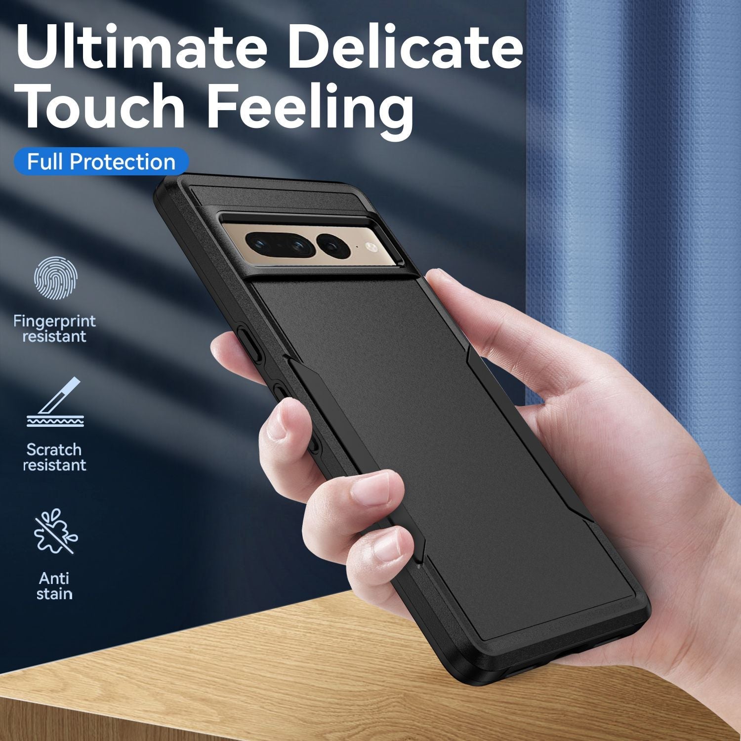 Google Pixel BLACKTECH Commuter Protection Case