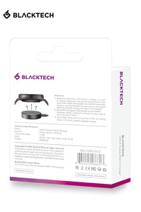 BLACKTECH USB-A Galaxy Watch Charger - Black