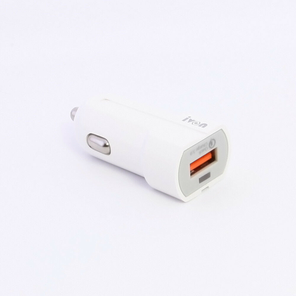 USB Car Charger QC 3.0 Quick Charger Fast Charging Cigarette Lighter Socket