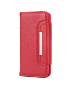 Load image into Gallery viewer, iPhone Detachable Leather Magnetic Wallet Case Cover
