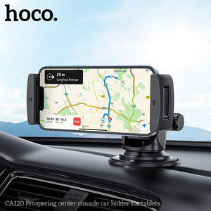 Hoco CA120 Dash and Windshield Tablet & Phone Holder Black