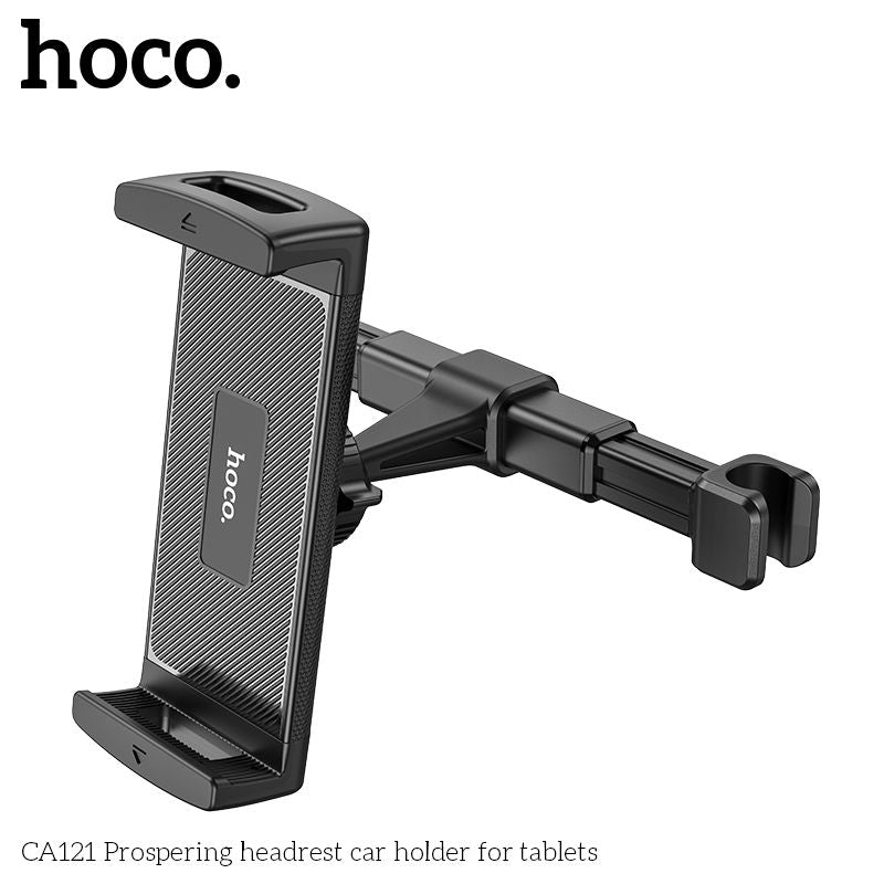 Hoco CA121 Car Back Seat Phone Tablet Holder Headrest Holder for 4.7-12.9 inch Pad Backseat Mount for Pad Tablet PC Auto Headrest Holder
