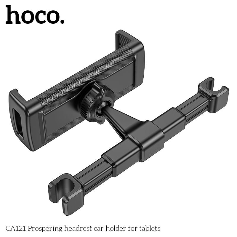 Hoco CA121 Car Back Seat Phone Tablet Holder Headrest Holder for 4.7-12.9 inch Pad Backseat Mount for Pad Tablet PC Auto Headrest Holder