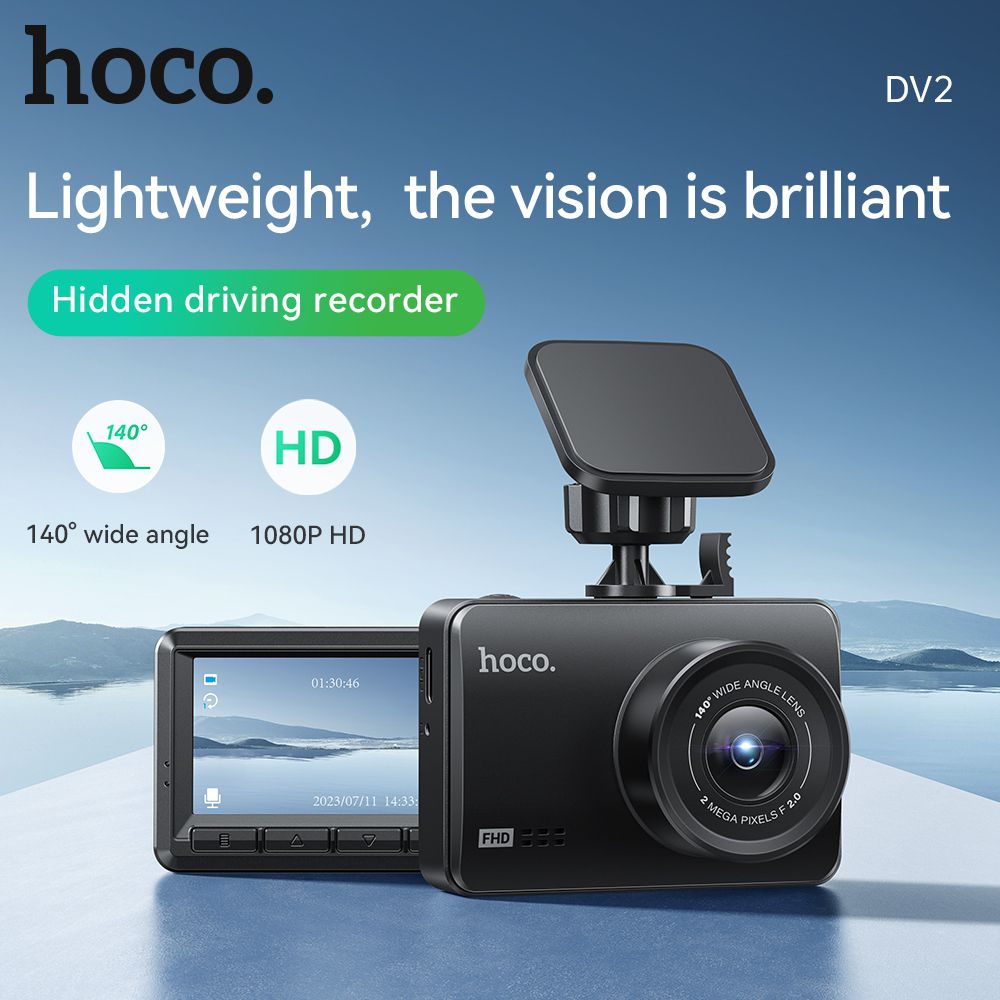 Hoco DV2 Driving Recorder With Display