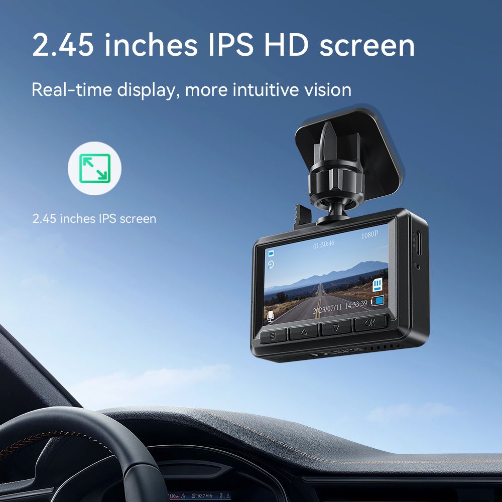 Hoco DV3 Driving Dual Channel Recorder With Display