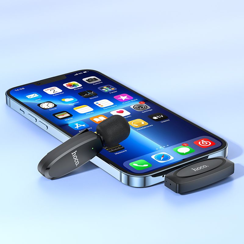 Hoco L15 Lightning Crystal Lavalier Wireless Digital Microphone