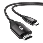 Load image into Gallery viewer, Hoco UA16 USB-C To HDMI 4K 200cm Adapter Cable High-definition
