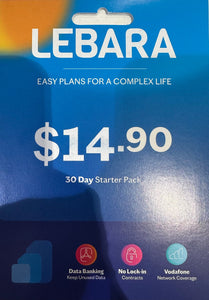 Lebara Prepaid Starter Pack