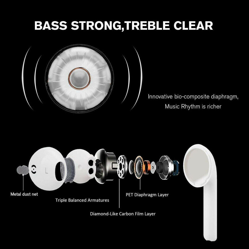 Lighting Earpods Headphone Connect Via Bluetooth - Bulit In Mic