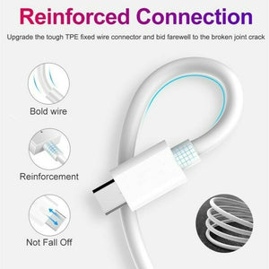 Type C to Lighting / Type C PD Fast Charging & Data Sync Cable