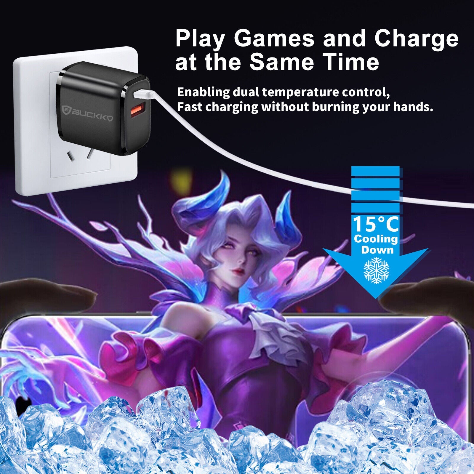 Buckko 30W Type C USB A Charging Fast Charging SAA Approval
