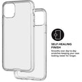 iPhone Tech21 Pure Clear Antimicrobial Shockproof Slim Protection Case for Apple iPhone