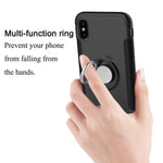 Load image into Gallery viewer, Samsung Galaxy Note Series Dual Layer iRing Magnetic Circle Case Cover
