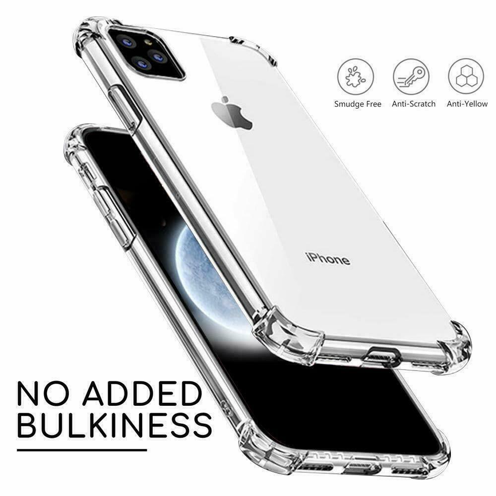 Samsung Galaxy S Series Ultra-Clear Shockproof Bumper Back Case Cover