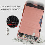 Load image into Gallery viewer, Samsung Galaxy S Series Tough Shockproof Card Holder Back Case Cover
