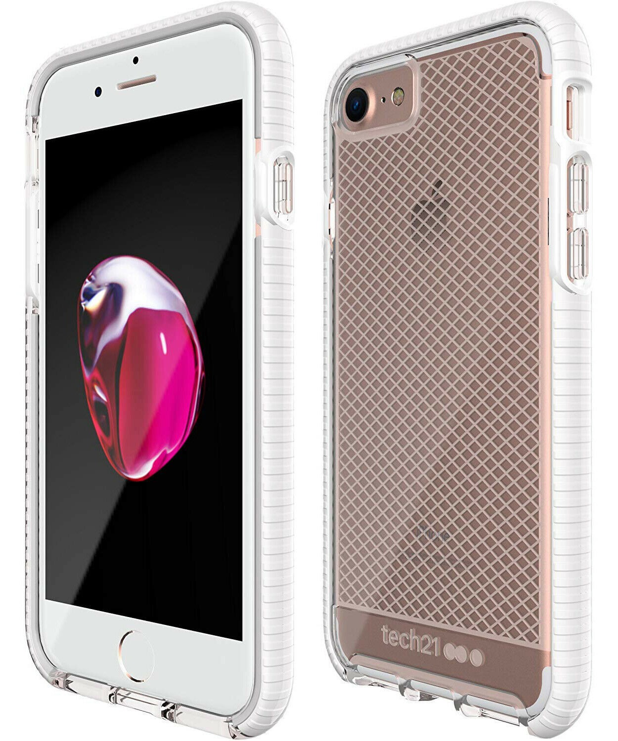 iPhone Tech21 Evo Check / GEM Drop Protection Shockproof Tough Slim Case for Apple iPhone