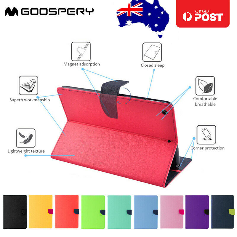 Apple iPad Mercury Goospery Flip Leather Case Cover