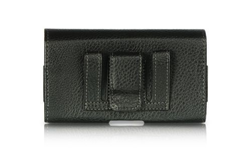 Universal Belt Clip Leather Case Pouch For Mobile Phones